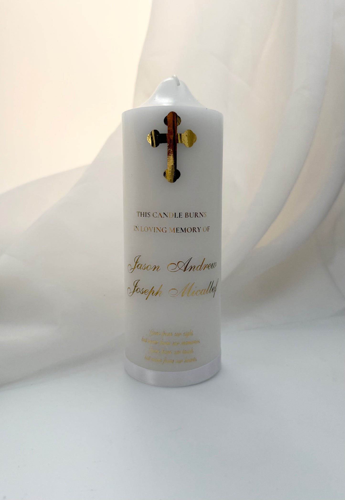 JJ Memorial Candle