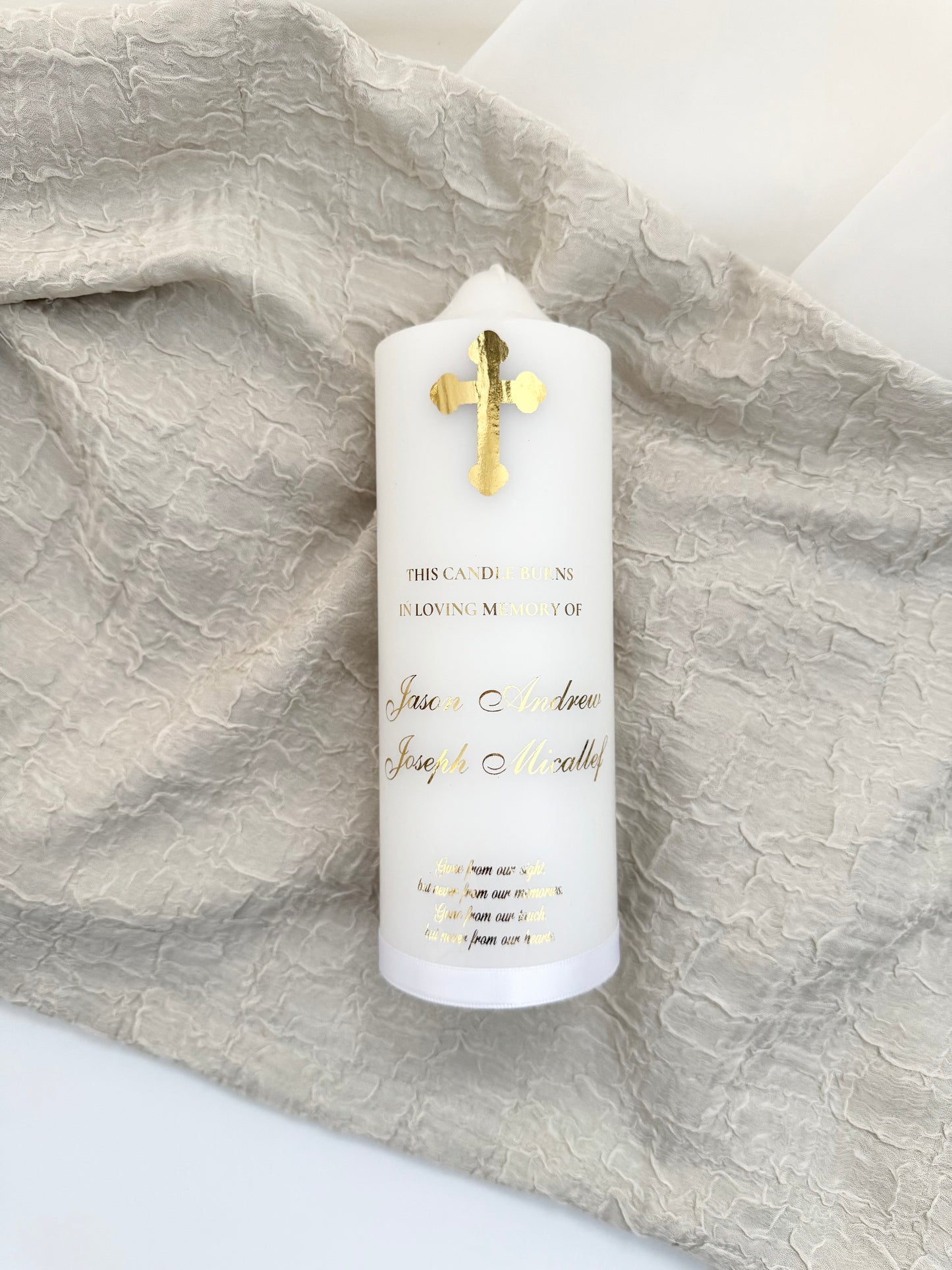 JJ Memorial Candle
